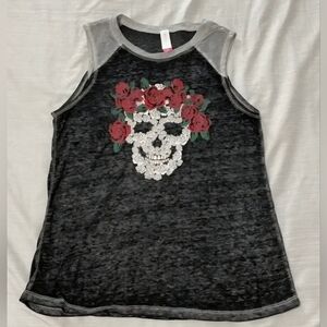 NO BOUNDARIES Juniors Muscle Tank Size Medium - Pre-Owned
